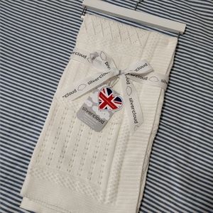 NWT Silver Cloud Baby Blanket